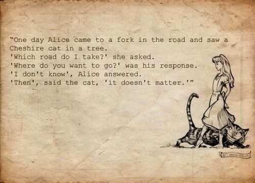 Alice i underlandet och Shesire katten